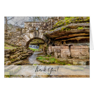 Ozarks Waterfall under Bridge Dank u wel