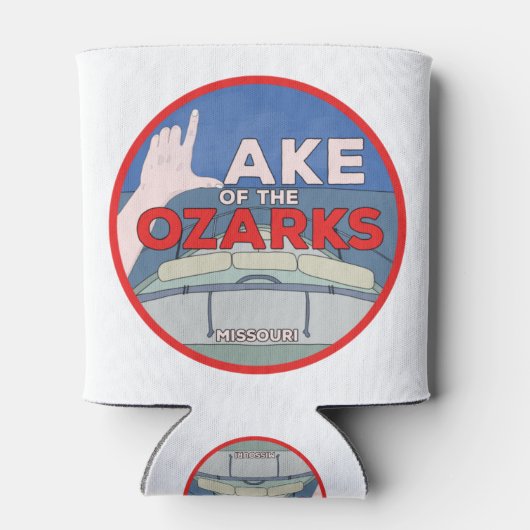 Ozarksmeer Blikjeskoeler (Achterkant)