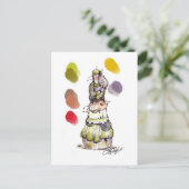 oziaans briefkaart (Staand voorkant)