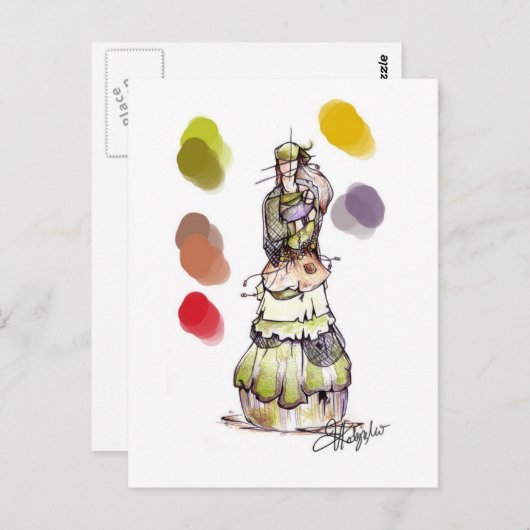 oziaans briefkaart (Voorkant / Achterkant)