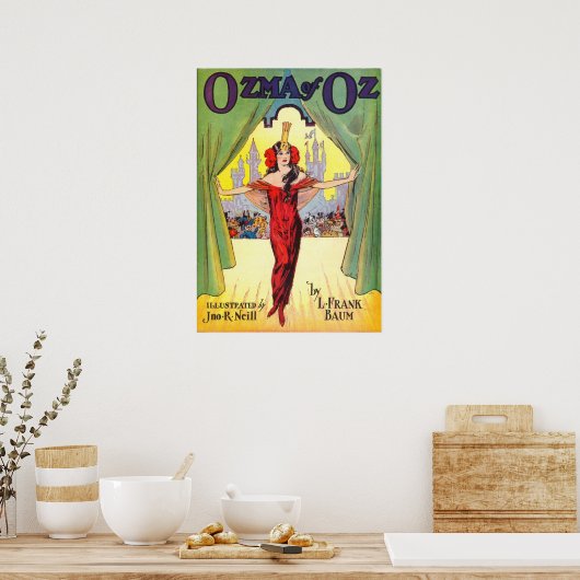 Ozma van Oz Poster (Keuken)