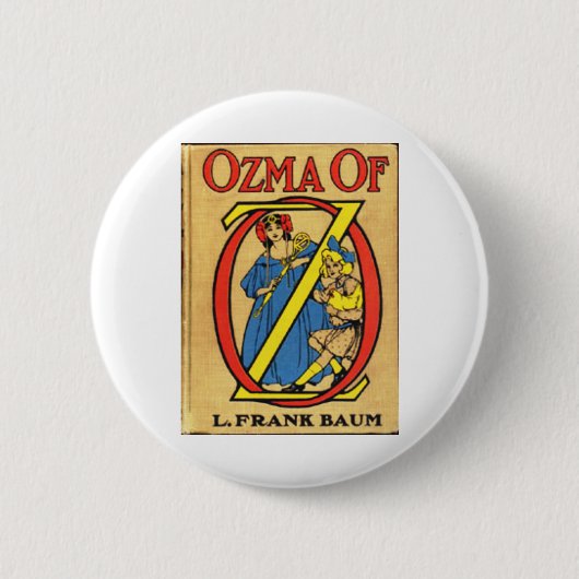 Ozma van Oz Ronde Button 5,7 Cm (Voorkant)