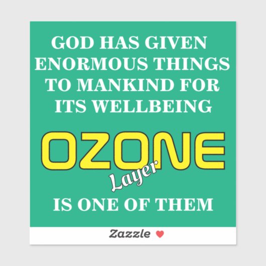 OZON Poster Sticker (Vel)