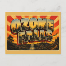 Ozone Falls TN Waterval Kloof Bos Kunst