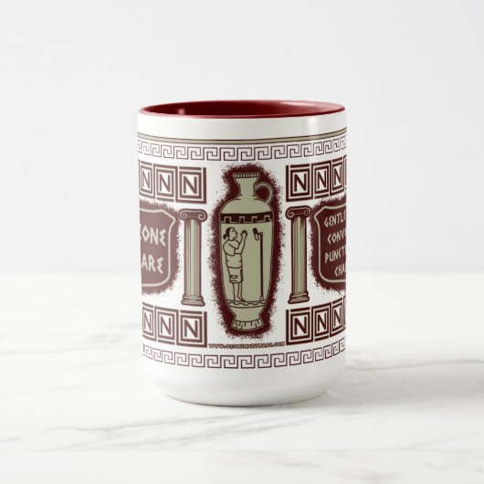 Ozone Nightmare Greek Coffee Mug (Centre)