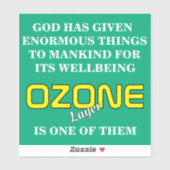 OZONE  Poster Sticker (Vel)