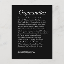 Ozymandias Briefkaart