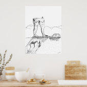 Ozymandias Poster (Keuken)