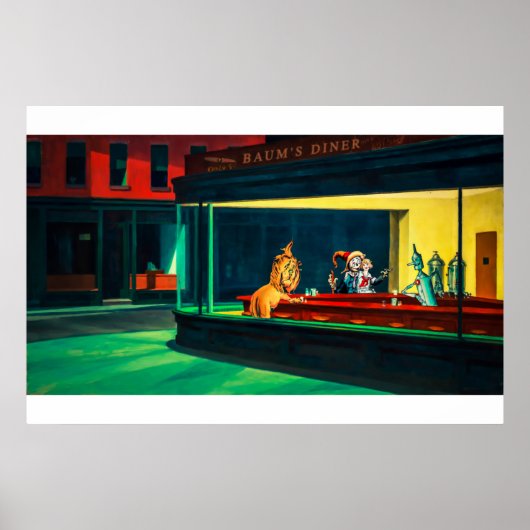 Ozzy Nighthawks: poster (Voorkant)