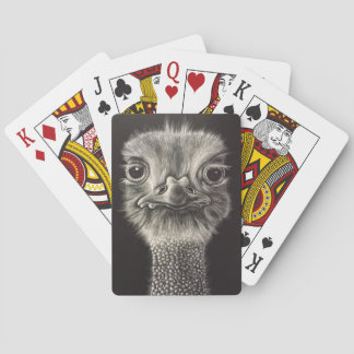 Ozzy Ostrich playing cards Pokerkaarten