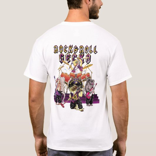 Ozzy with the band t-shirt (Achterkant)