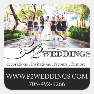 P2 Bruiloften Kleine Stickers