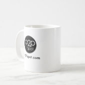 P2Pspot Coffee Cup Koffiemok (Voorkant links)