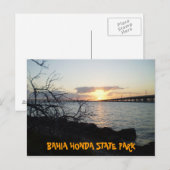 P3060038, BAHIA HONDA STATE PARK BRIEFKAART (Voorkant / Achterkant)