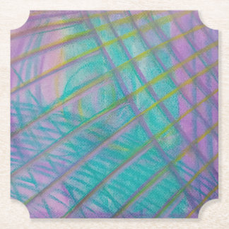 P34 Unieke Kleurrijke Abstracte Kunst Kartonnen Onderzetters