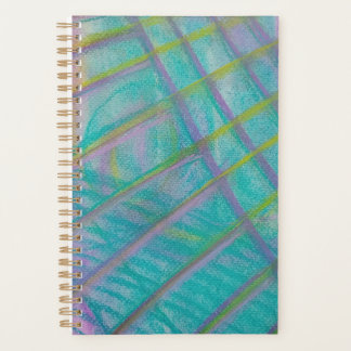 P34 Unieke Kleurrijke Abstracte Kunst Planner