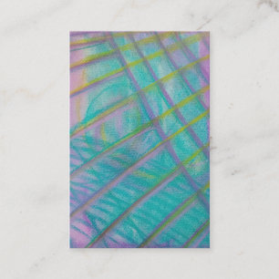 P34 Unieke Kleurrijke Abstracte Kunst Visitekaartje