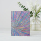 P36 Unieke Kleurrijke Abstracte Kunst Briefkaart (Staand voorkant)