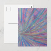 P36 Unieke Kleurrijke Abstracte Kunst Briefkaart (Voorkant / Achterkant)