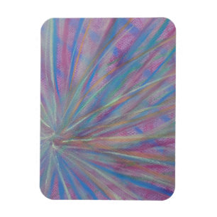 P36 Unieke Kleurrijke Abstracte Kunst Magneet
