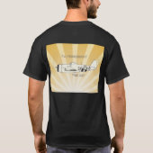 P47 Thunderbolt Black T-shirt (Achterkant)