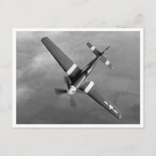 P51 Mustang - Cadillac of the Skies Briefkaart
