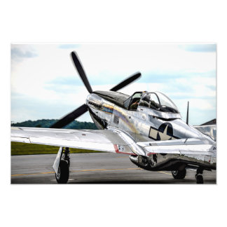 P51 Mustang Color Foto Afdruk