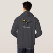 P51 Mustang Hoodie (Achterkant volledig)