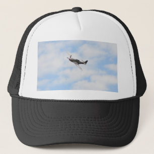 P51 Mustang in vlucht Trucker Pet