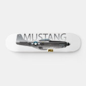 P51 Mustang Skateboard (Horizontaal)