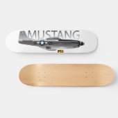P51 Mustang Skateboard (Horizontaal)