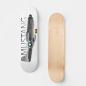 P51 Mustang Skateboard (Voorkant)