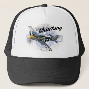 P51 Mustang Trucker Pet