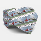 P51D 332e Vuurgroep Stropdas (Opgerold)