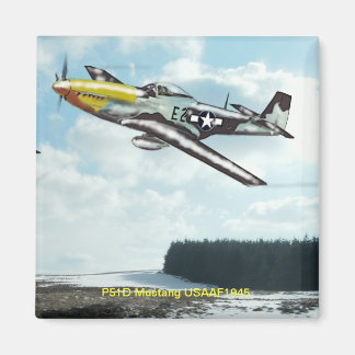 P51D Mustang Magneet