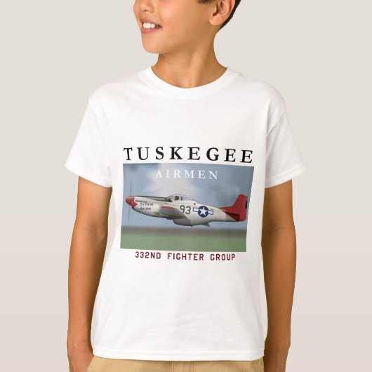 P51D "Red Tail" Mustang T-shirt (Voorkant)