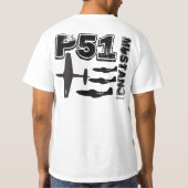 P51Mustang T-shirt (Achterkant)