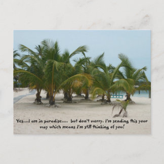 P6240208, ja...Ik ben in het paradijs.... maar ni Briefkaart