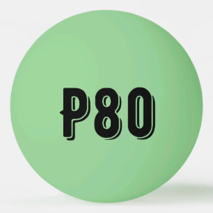 P80-monogrammed Sporty Pingpongballen