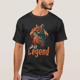 P-22 Mountain Lion Silver Lake P22 legende T-shirt