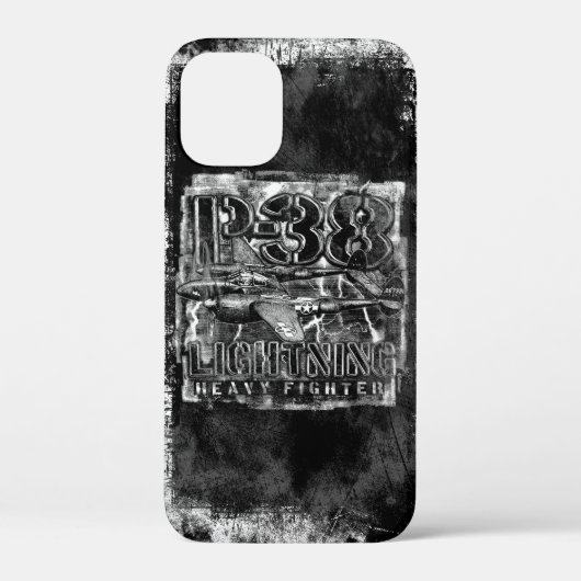 P-38 Bliksem Case-Mate iPhone Case (Achterkant)