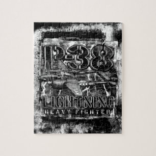 P-38 Bliksem Legpuzzel