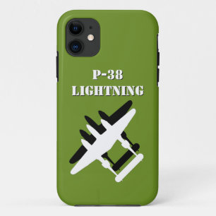 P-38 Bliksem met ShadowiPhone / iPad case