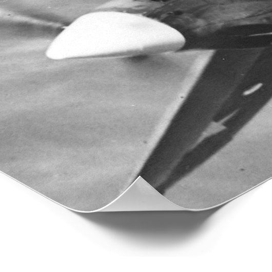 P-38 Bliksem Poster (Hoek)