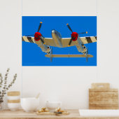 P-38 LICHTING POSTER (Keuken)