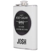 P-38 Lightning Custom Vinyl Verpakte kolf Heupfles (Links)