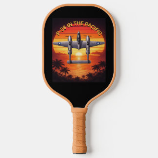 P-38 Lightning in het Pacifische oorlogstoneel Pickleball Paddle