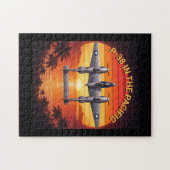 P-38 Lightning in the Pacific Theater Legpuzzel (Horizontaal)