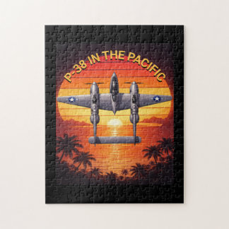 P-38 Lightning in the Pacific Theater Legpuzzel