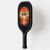 P-38 Lightning in the Pacific Theater Pickleball Paddle (Links)